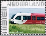 Dutch personalised stamp NedTrain Zwolle